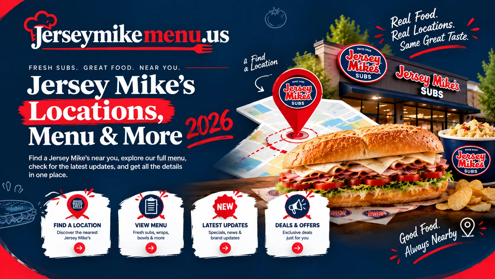 Jersey Mike’s Locations, menu & more 2026