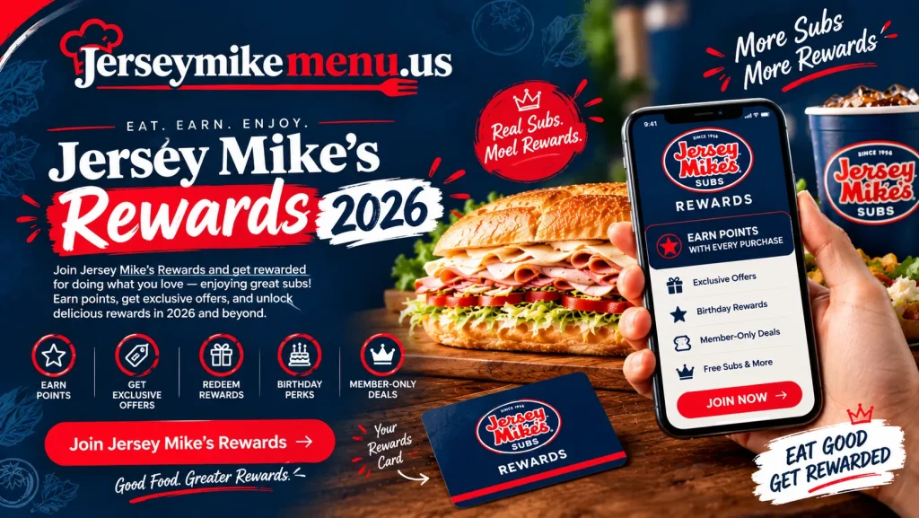 Jersey Mike’s rewards 2026
