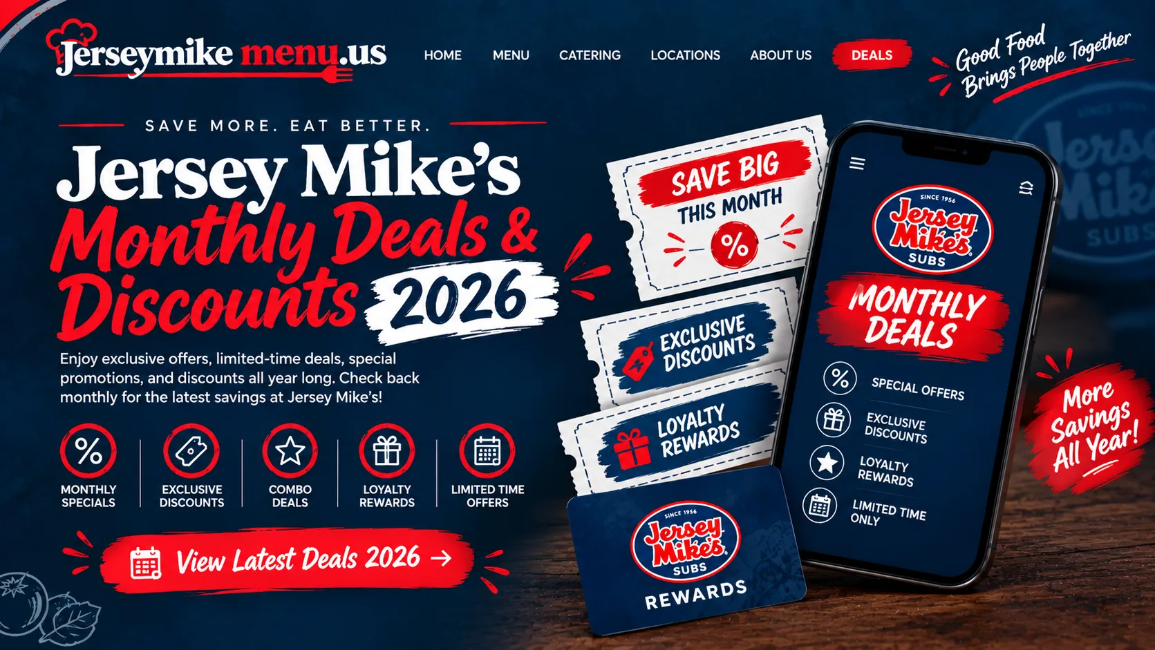 Jersey Mike’s Monthly Deals & Discounts2026